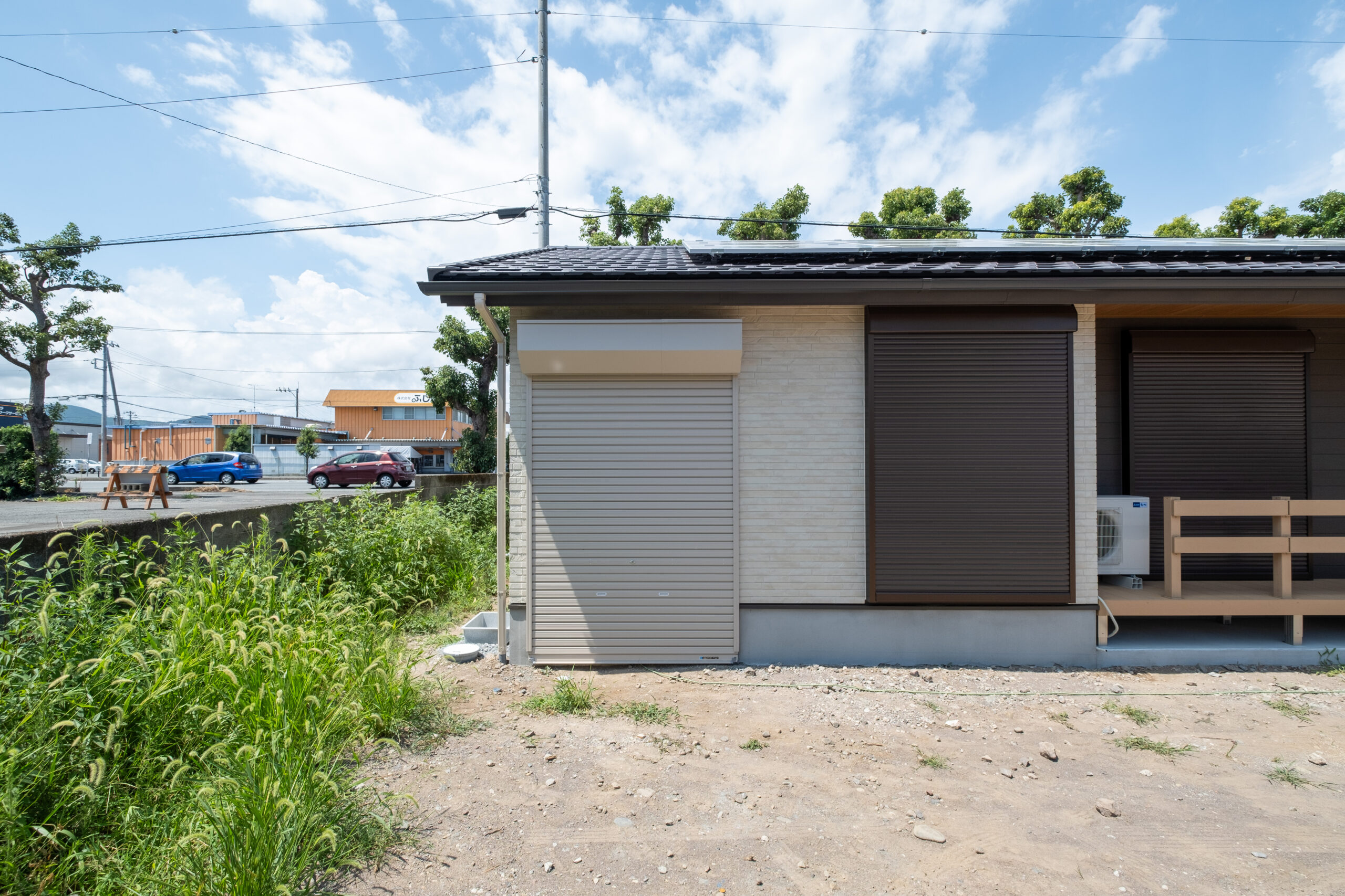 ぽっくハウス　ポックハウス　富士市　工務店　ローコスト　おしゃれ　平屋　シャッター　ビルトイン