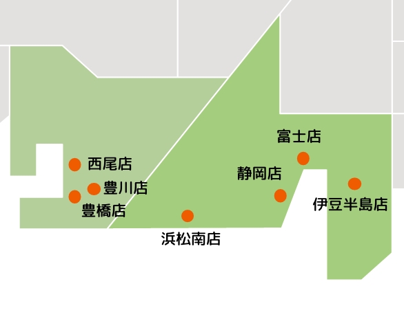 加盟店一覧 地図